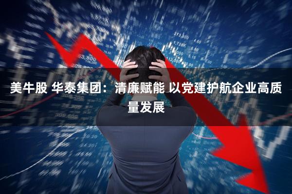 美牛股 华泰集团：清廉赋能 以党建护航企业高质量发展