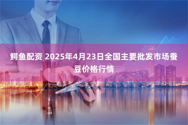 鳄鱼配资 2025年4月23日全国主要批发市场蚕豆价格行情